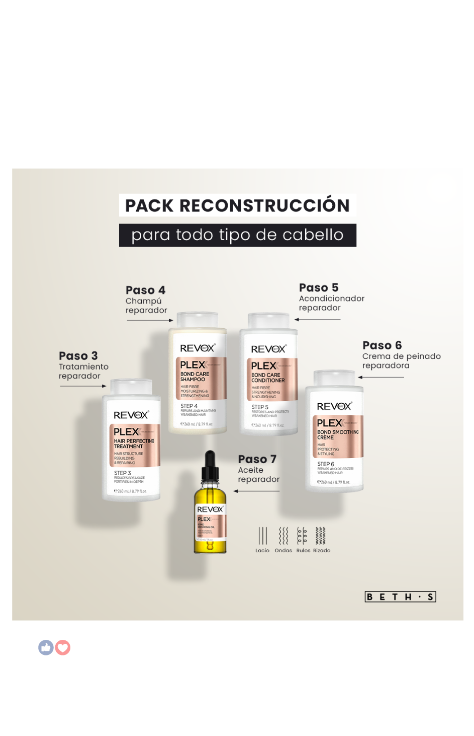 Creatividades para Ads productos para el cabello